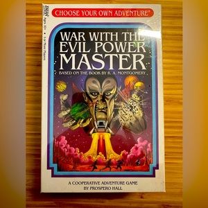 NIB Choose Your Own Adventure War with the Evil Power Master Cooperative Game